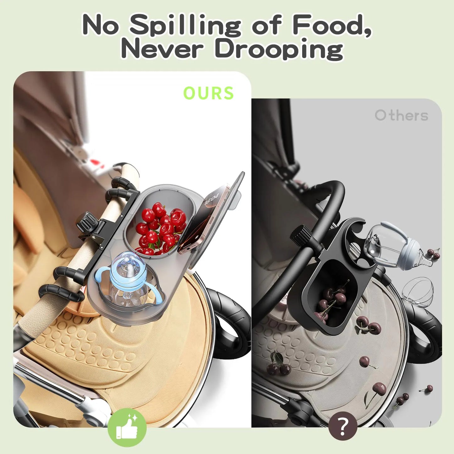 Stroller Snack Tray