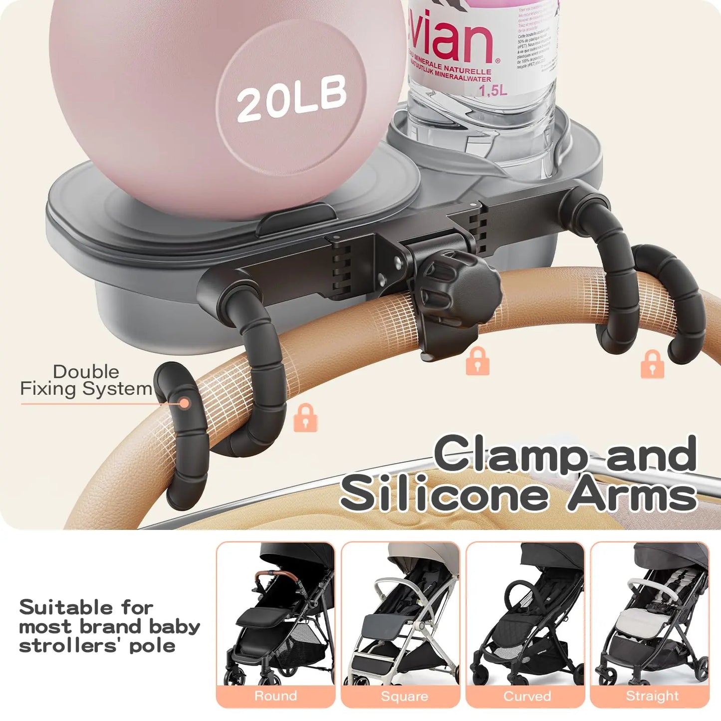 Stroller Snack Tray