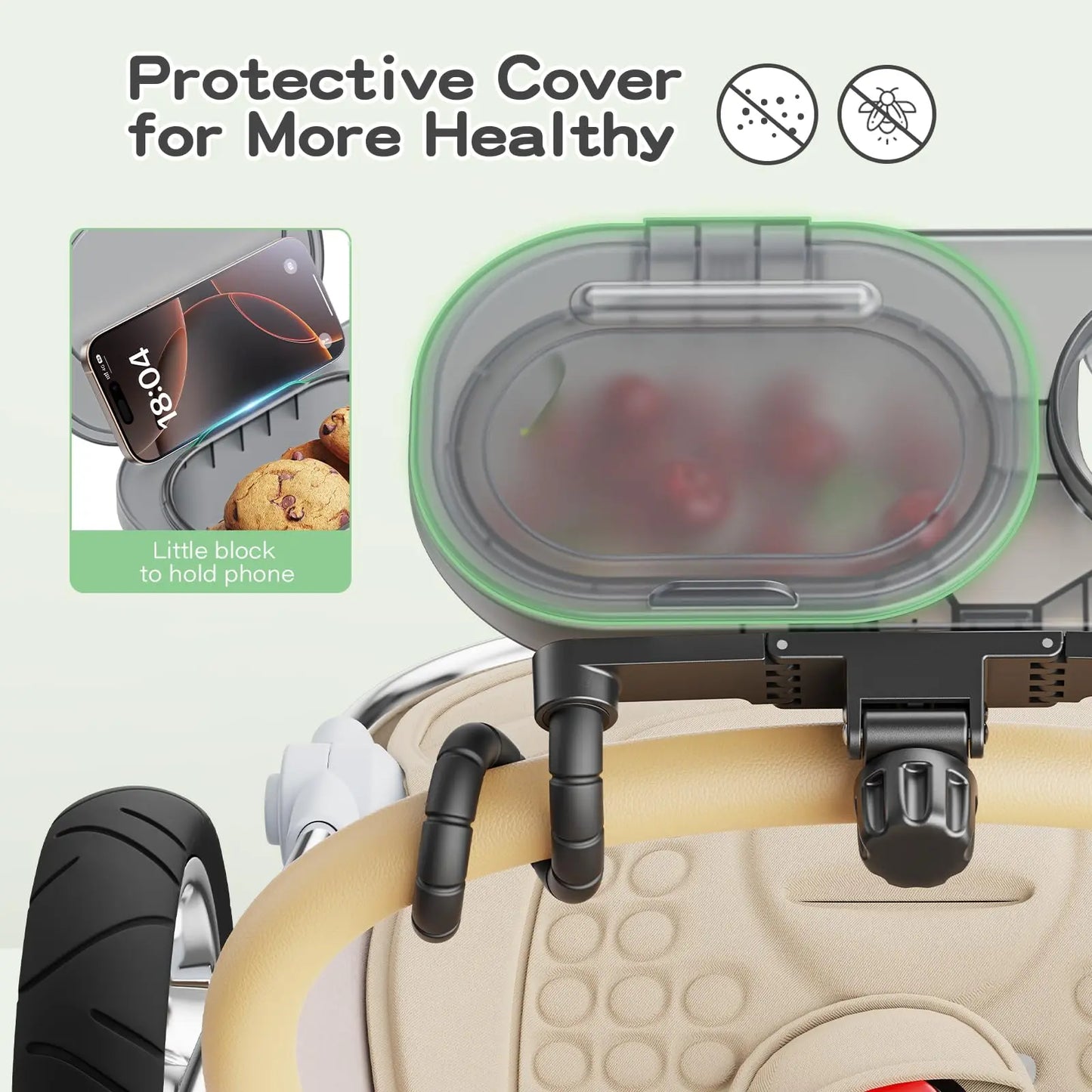 Stroller Snack Tray