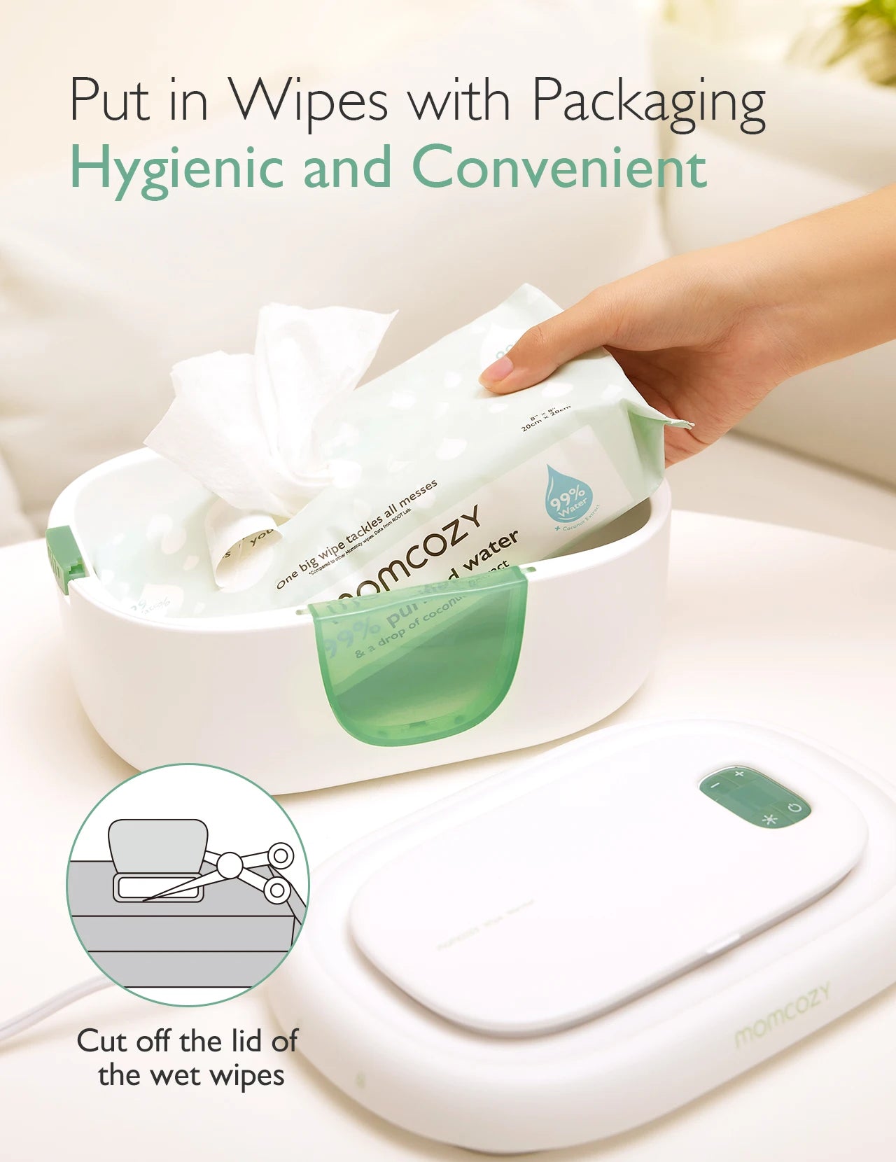 Momcozy Baby Wipe Warmer