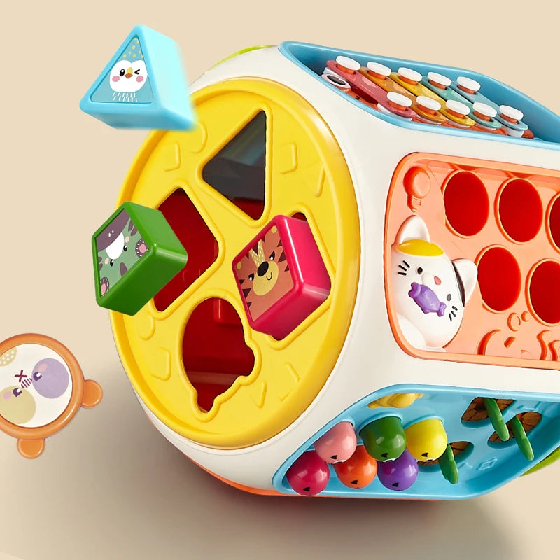 Baby puzzle multifunctional face toy