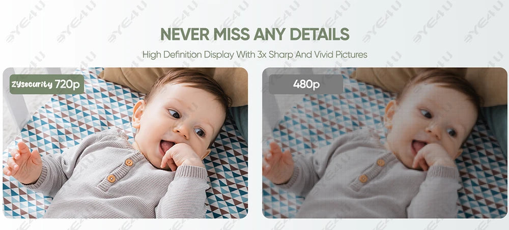 5 Inch Video Baby Monitor