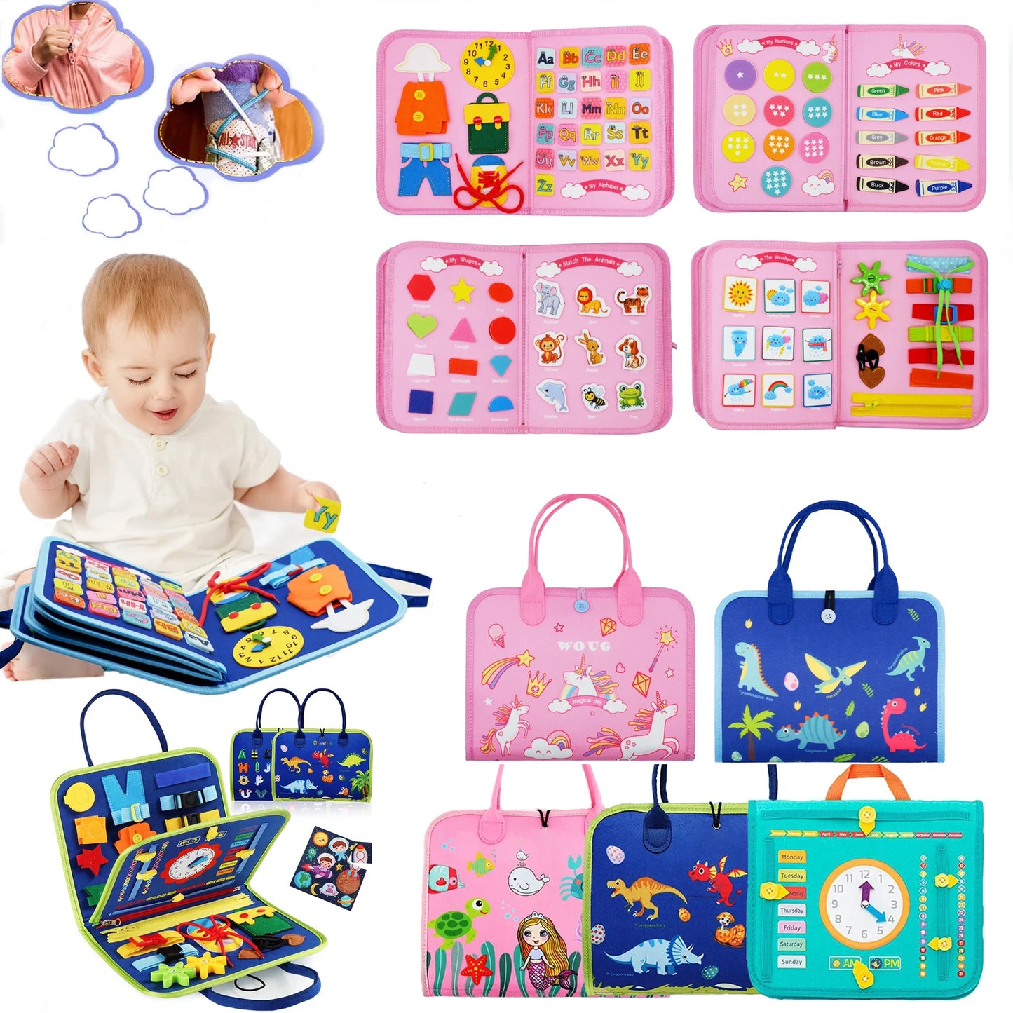 Montessori Busy Board