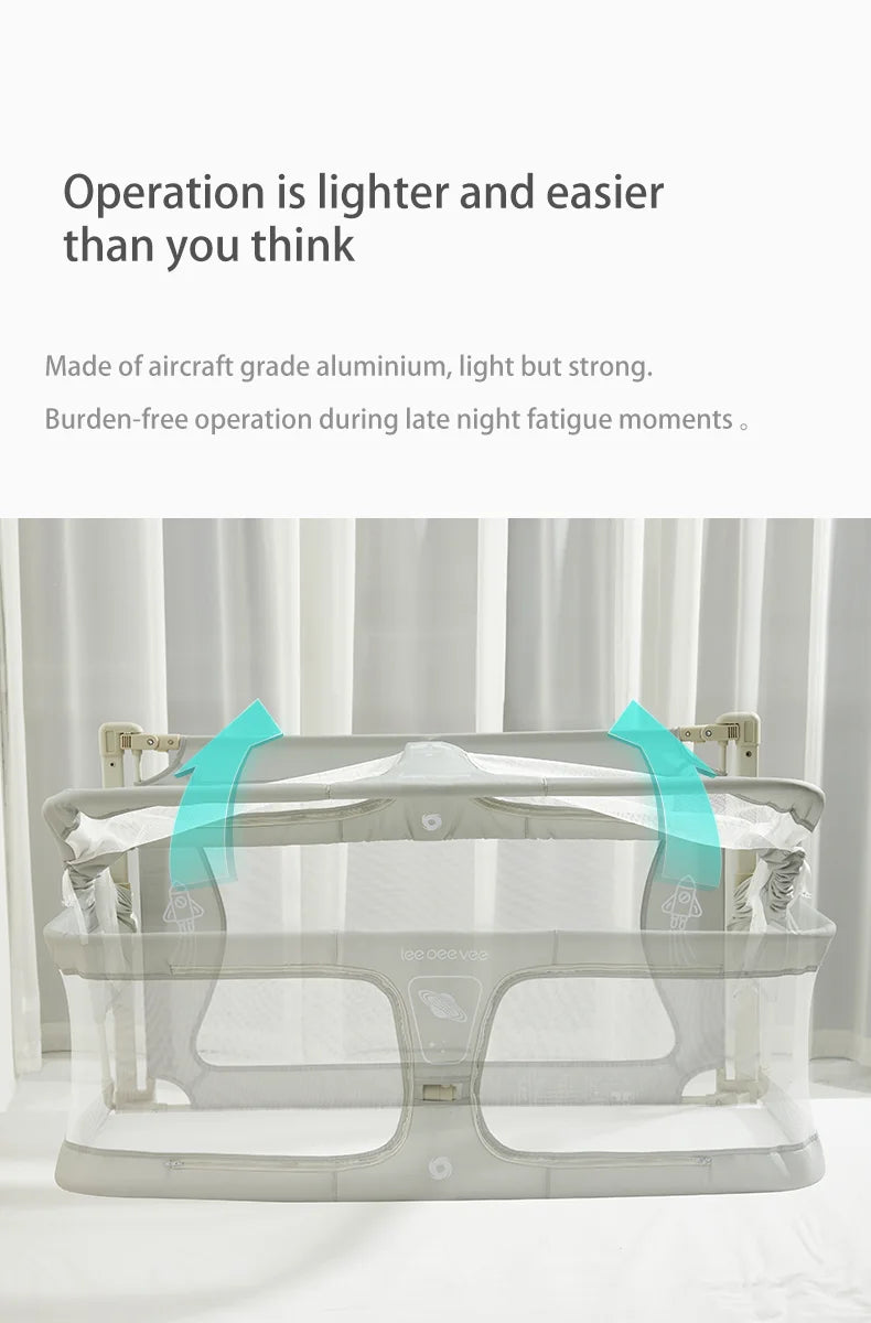 Cot with Guardrail