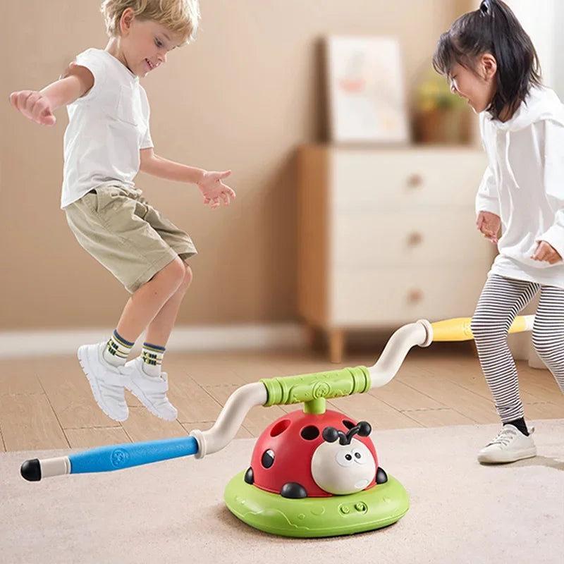 Rope skipping machine