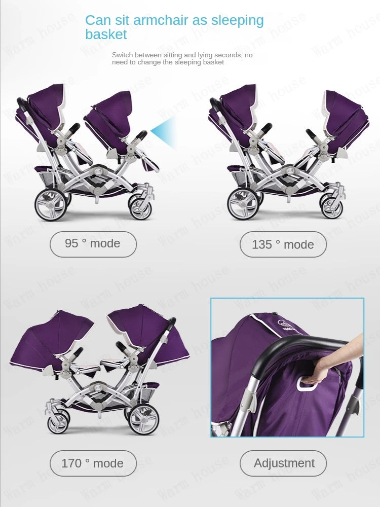 Kids & Koalas Twin Strollers