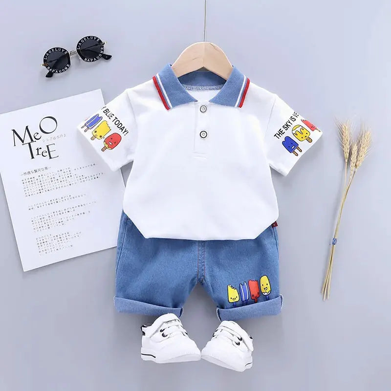 Fashionable Children's Polo Shirt