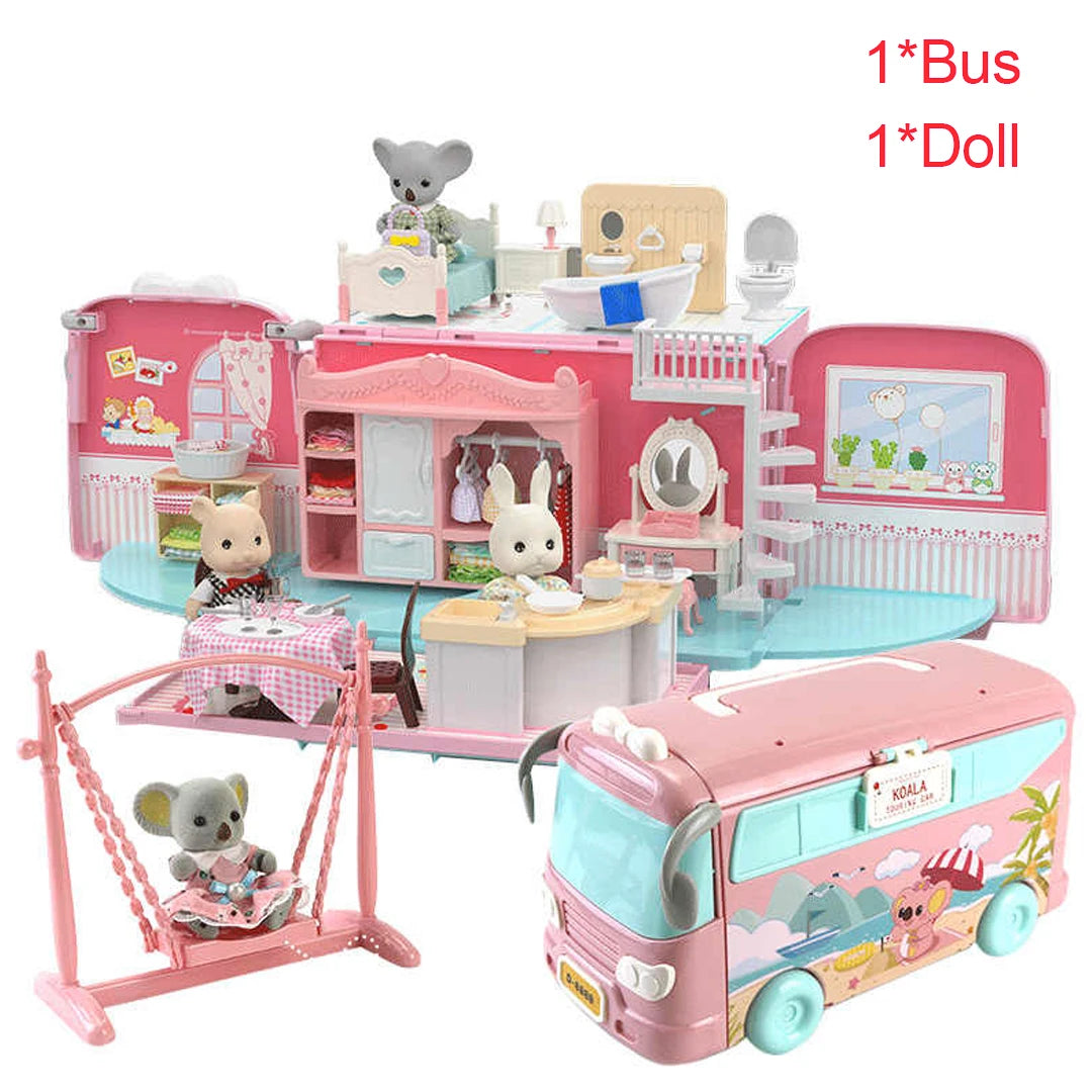 Dollhouse Koala Bus
