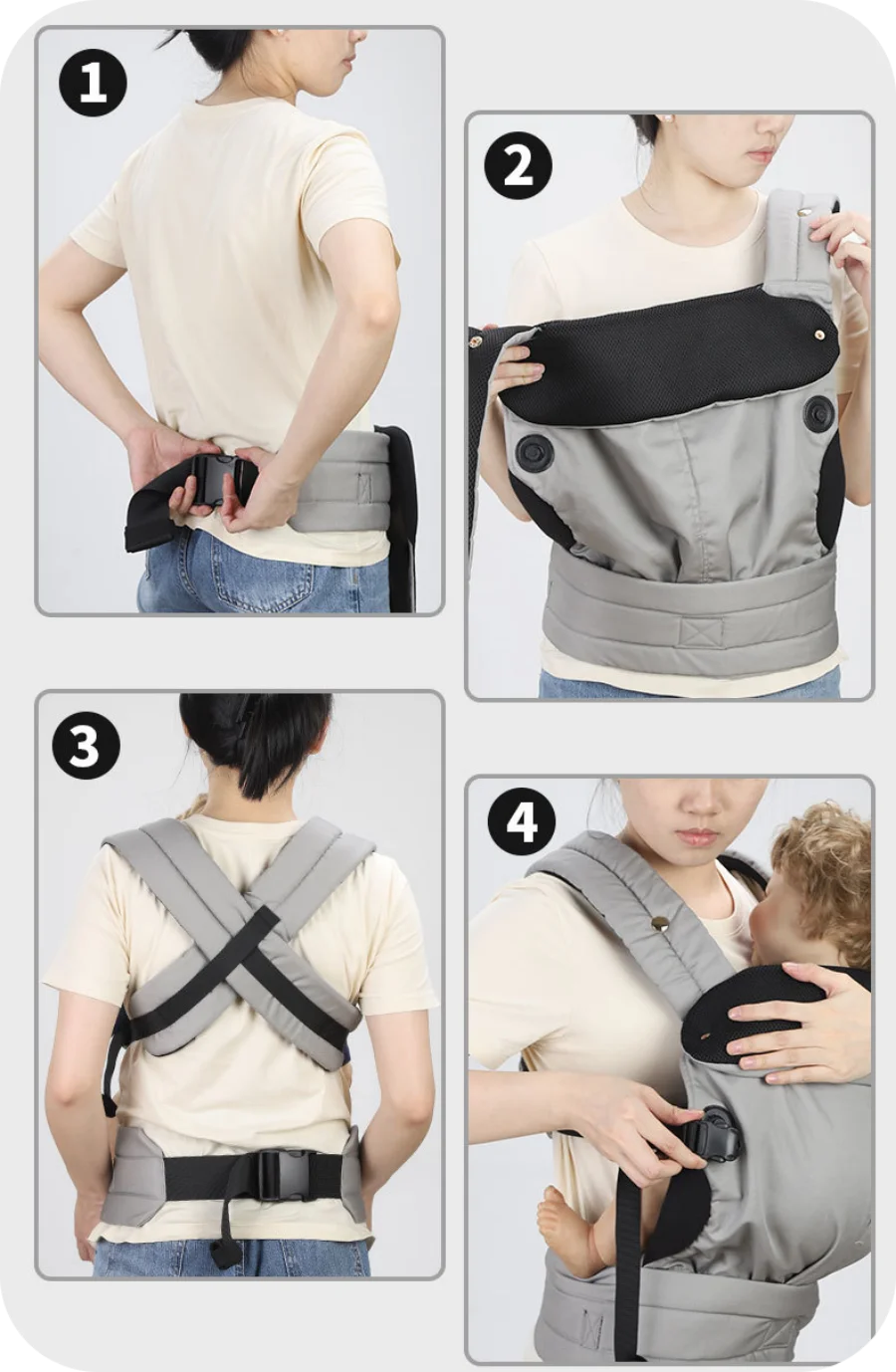 Versatile infant carrier