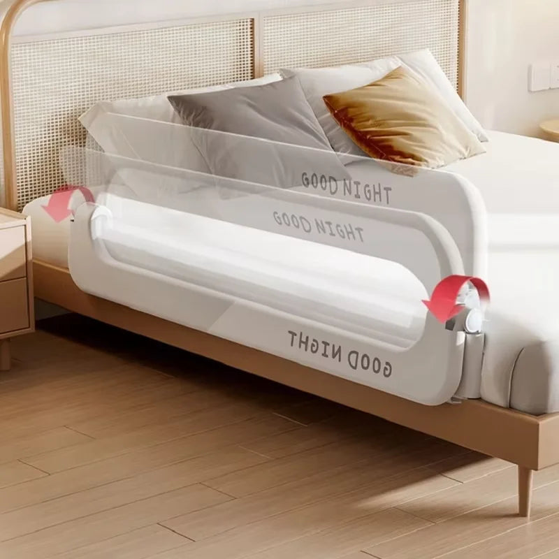 Foldable bed Guardrail