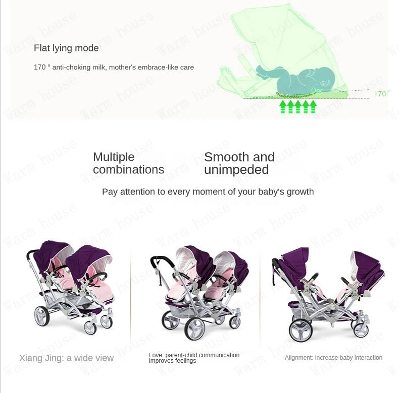 Kids & Koalas Twin Strollers