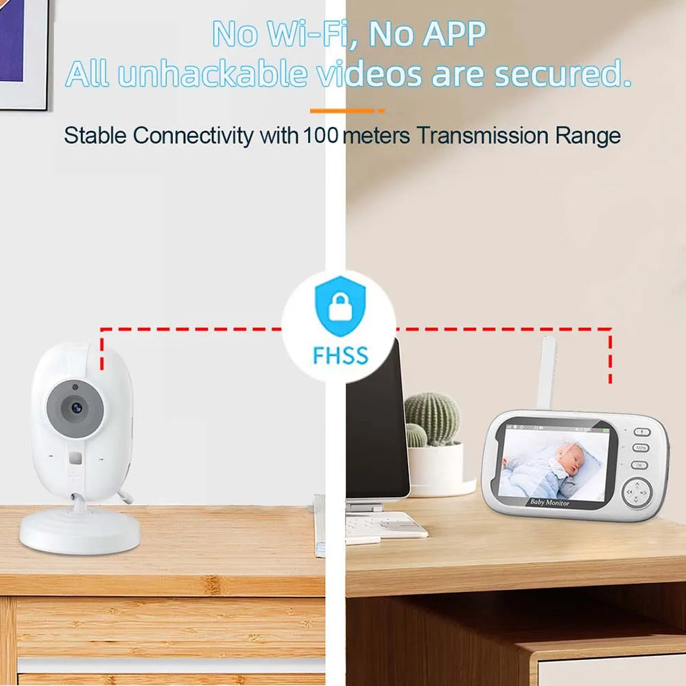 3.5'' Video Baby Monitor