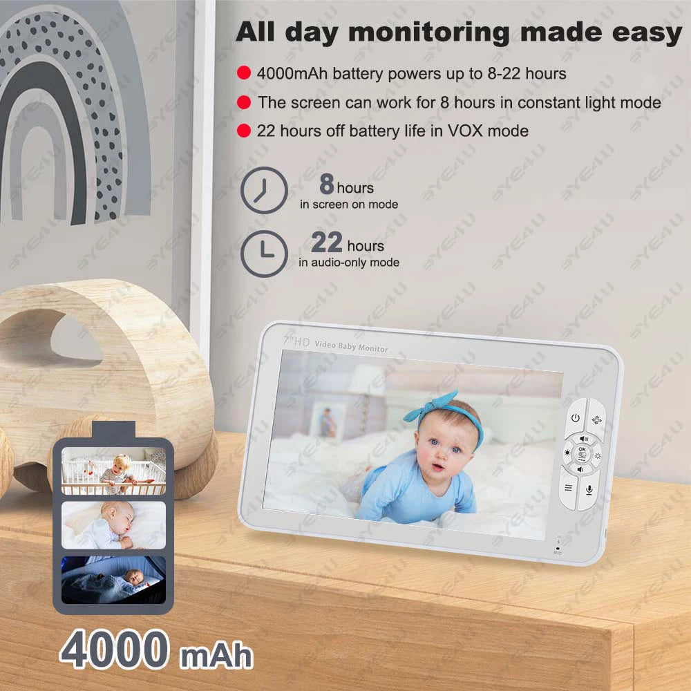 5 Inch Video Baby Monitor