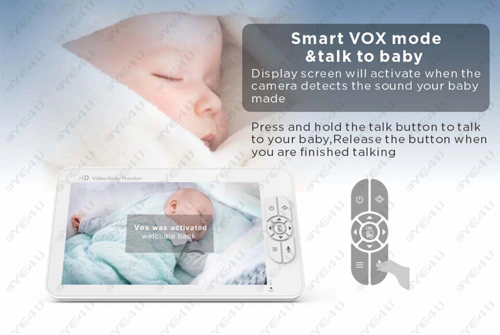 5 Inch Video Baby Monitor