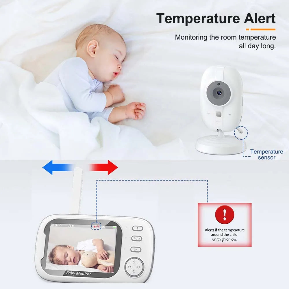 3.5'' Video Baby Monitor