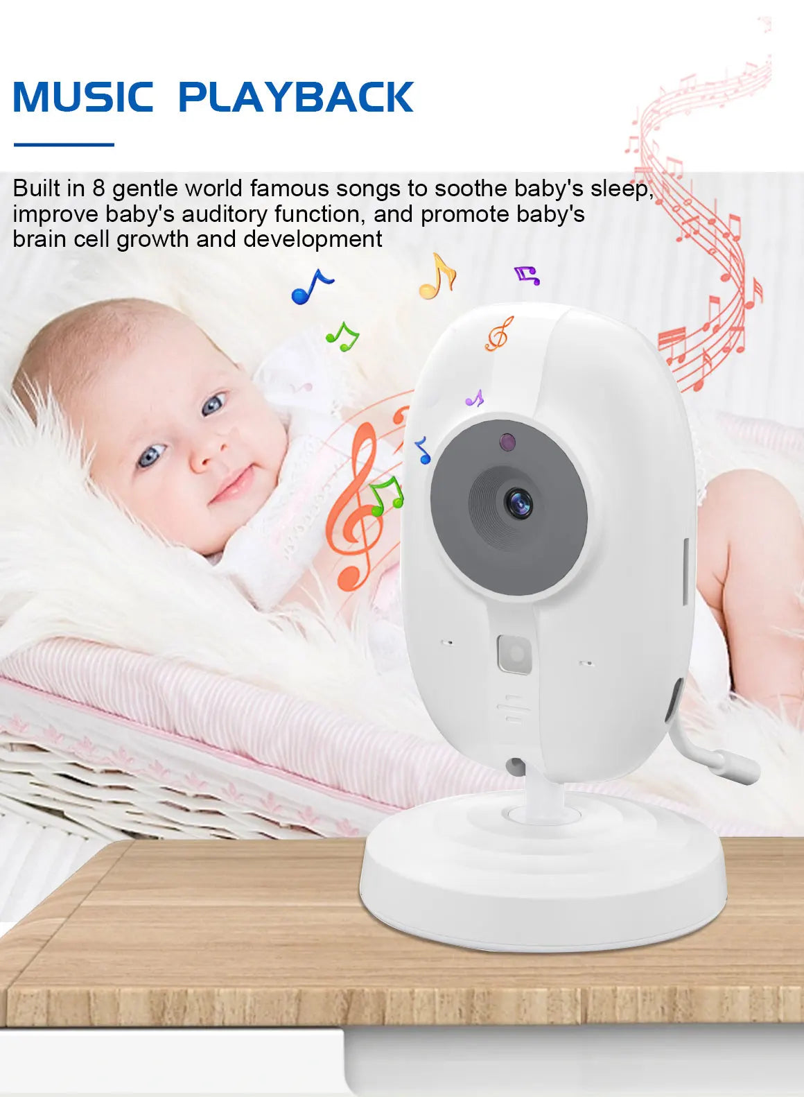 3.5'' Video Baby Monitor