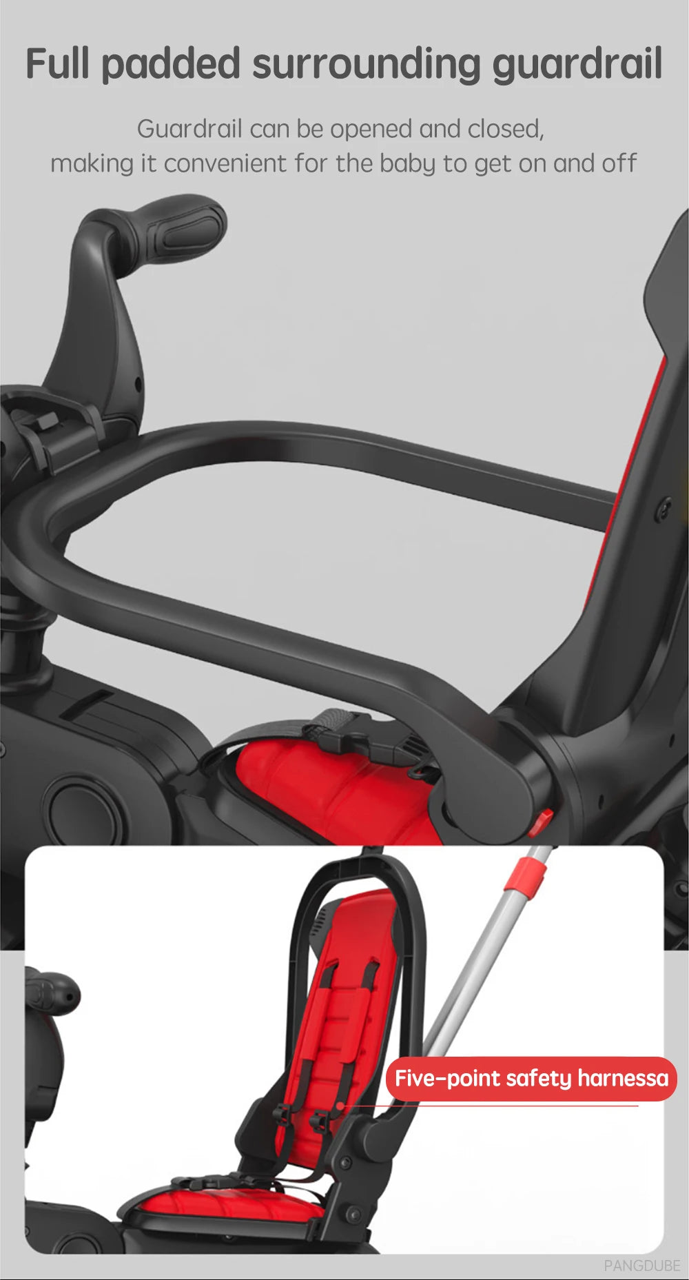 Multifunctional Folding Tricycle