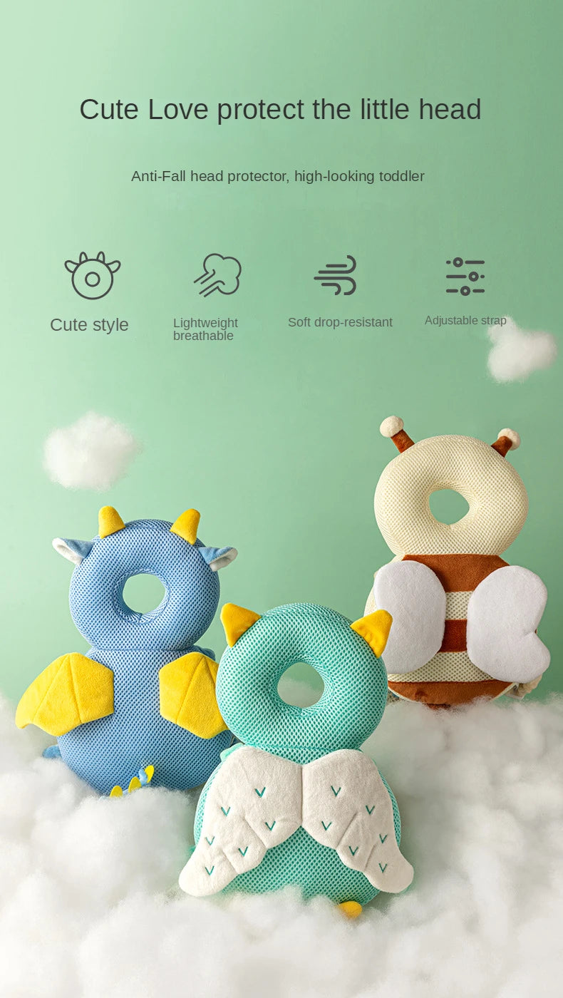Baby anti-fall headrest