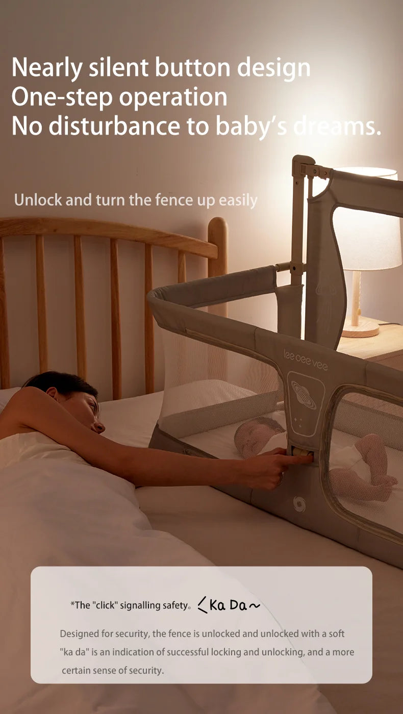 Cot with Guardrail