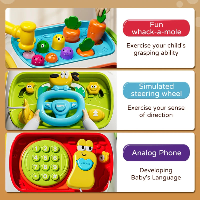Baby puzzle multifunctional face toy