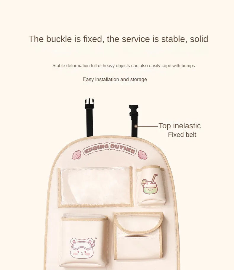 Car Back Seat Organizer