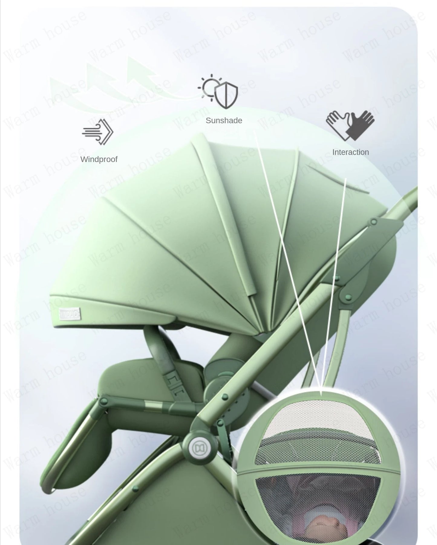 New Twins baby Stroller