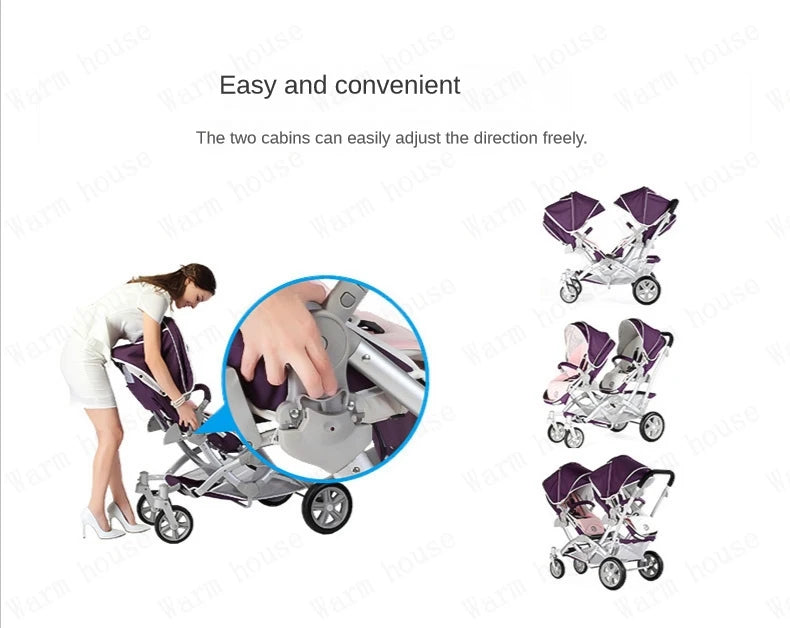 Kids & Koalas Twin Strollers