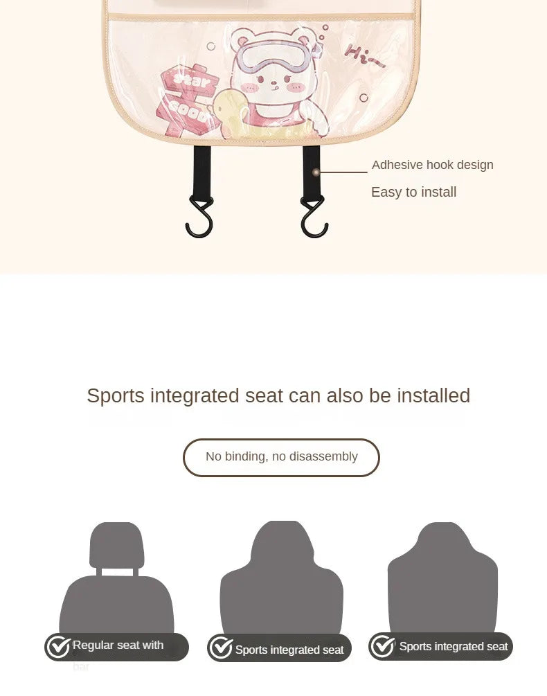 Car Back Seat Organizer