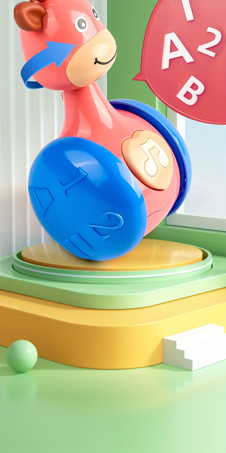 SONGYI Tumbler Wobbler Toys