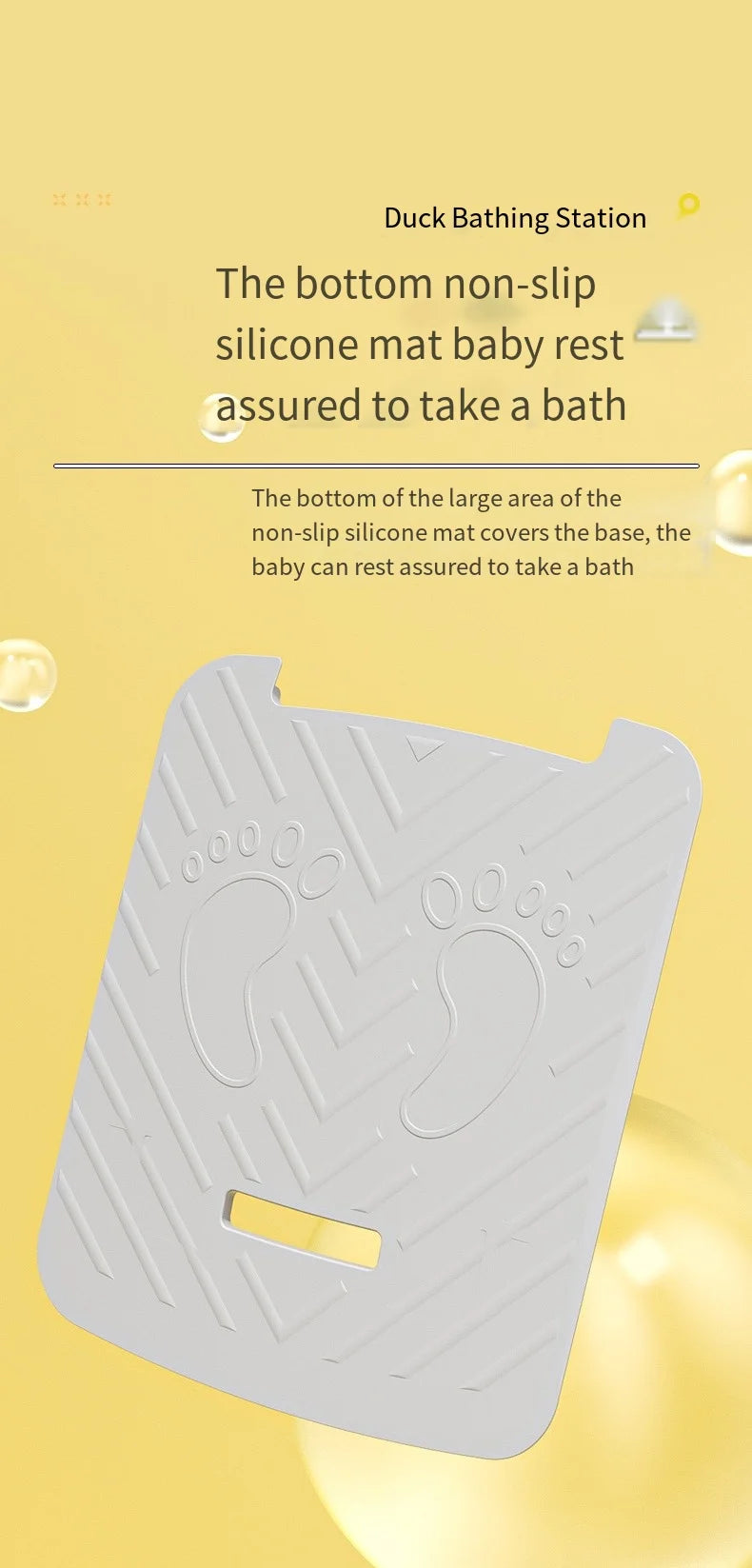 Duck bath table