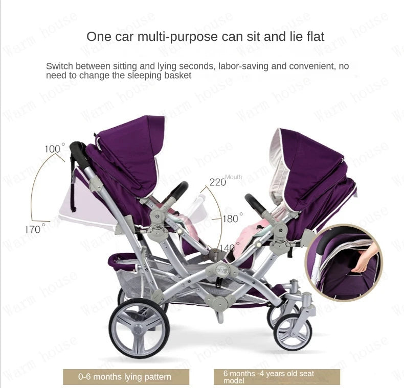 Kids & Koalas Twin Strollers