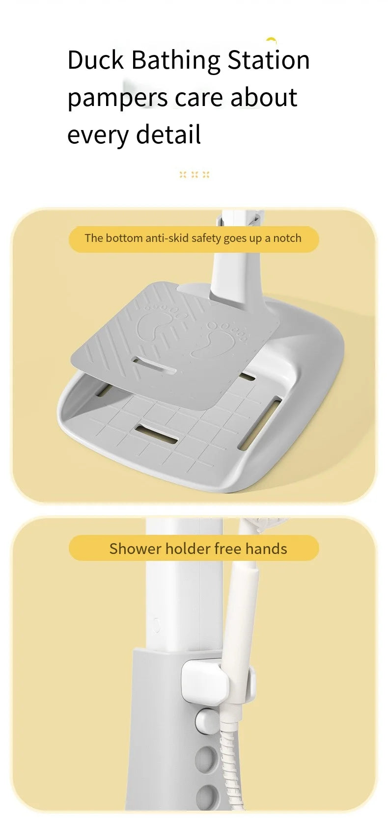Duck bath table