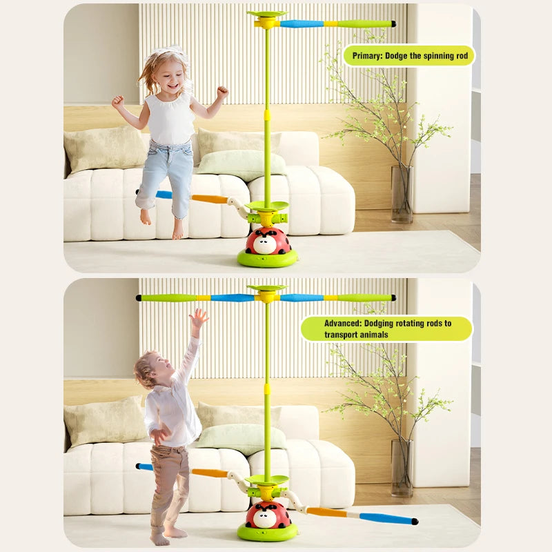 Rope skipping machine