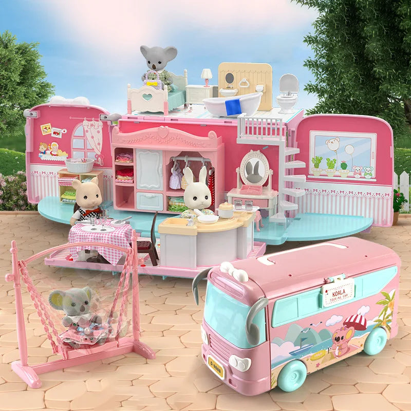 Dollhouse Koala Bus