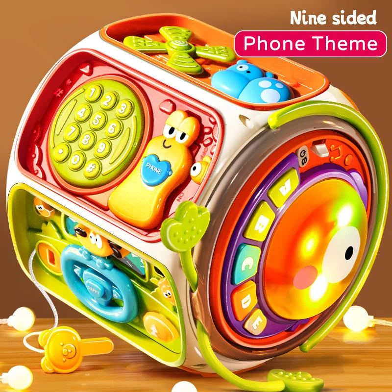 Baby puzzle multifunctional face toy