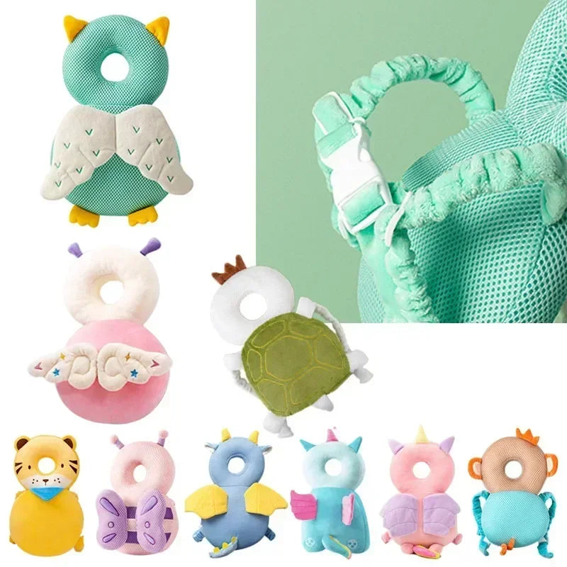Baby anti-fall headrest