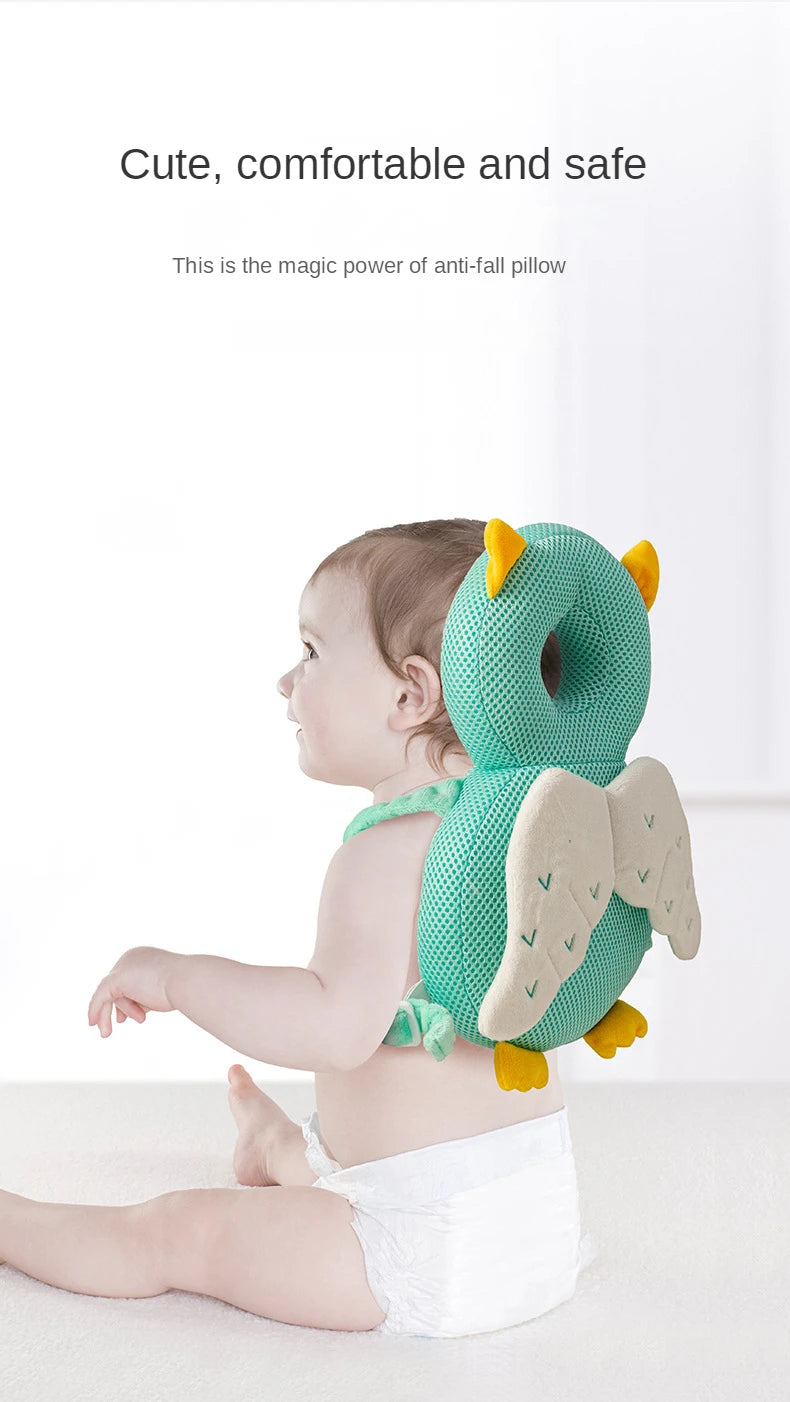 Baby anti-fall headrest