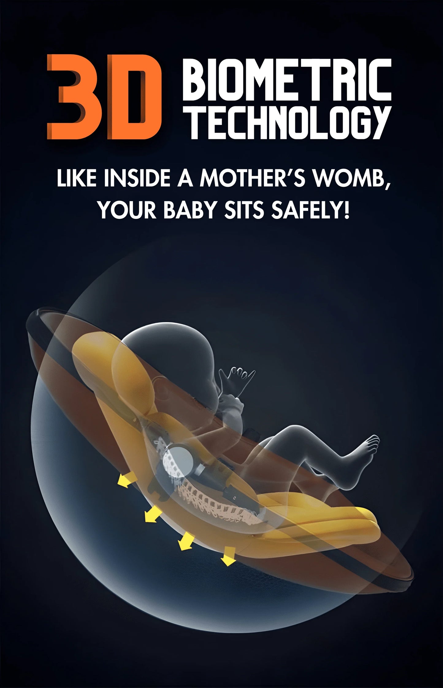 Eggshell, double pram