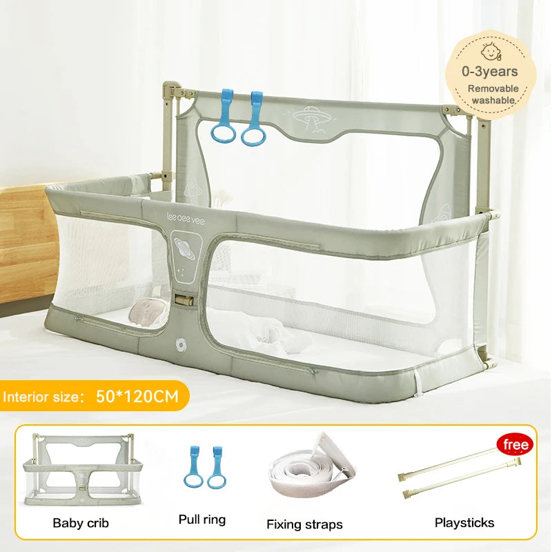Cot with Guardrail