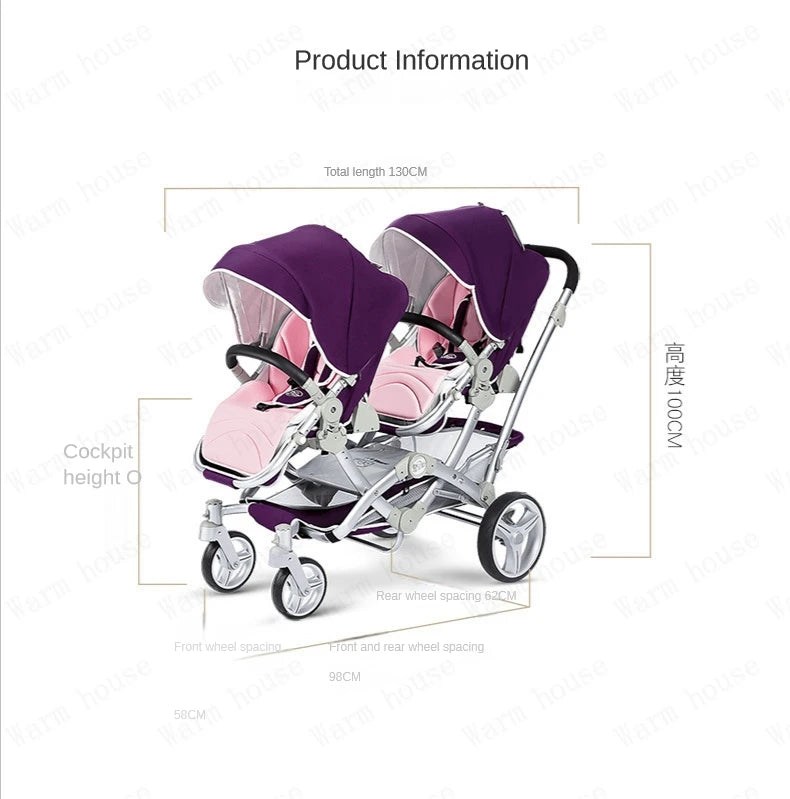 Kids & Koalas Twin Strollers