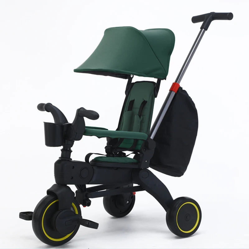 Multifunctional Folding Tricycle