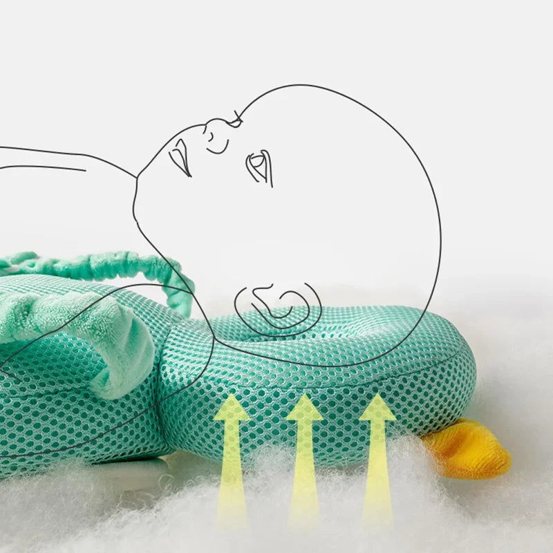 Baby anti-fall headrest