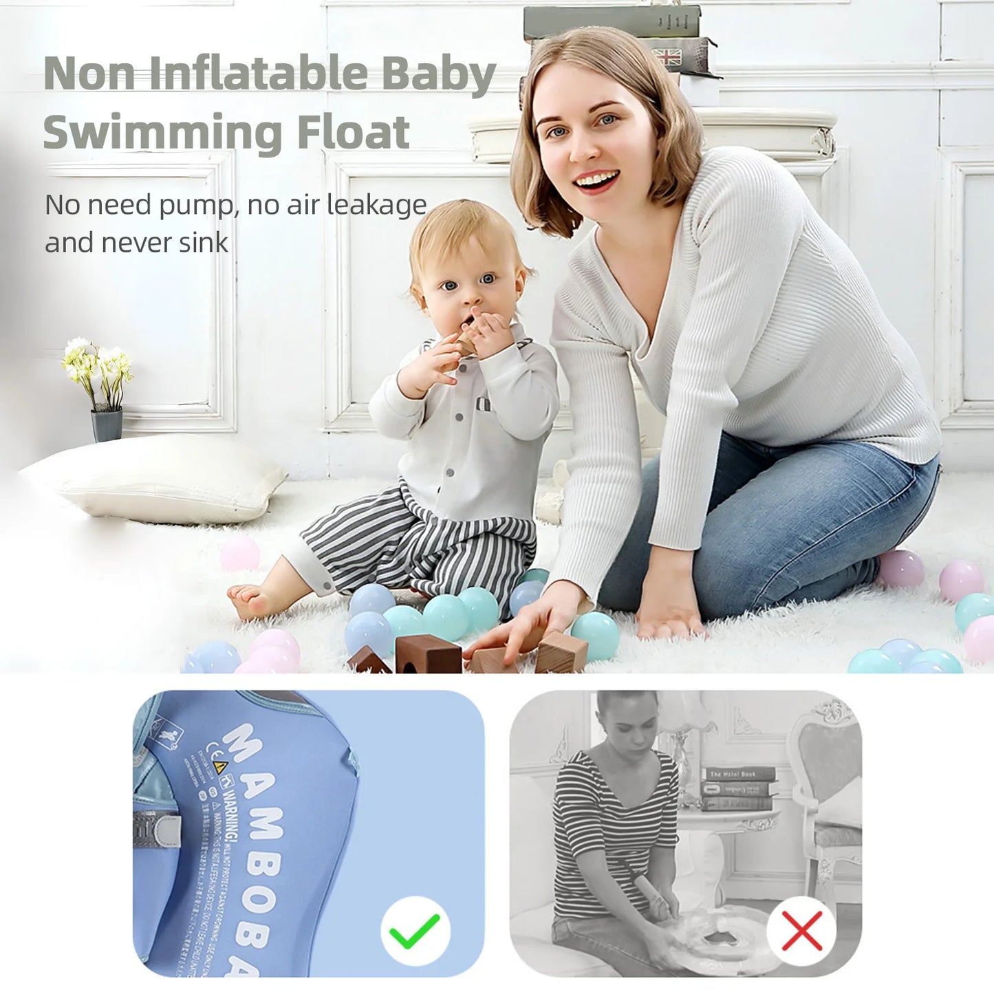 Mambobaby Swim Trainer Float