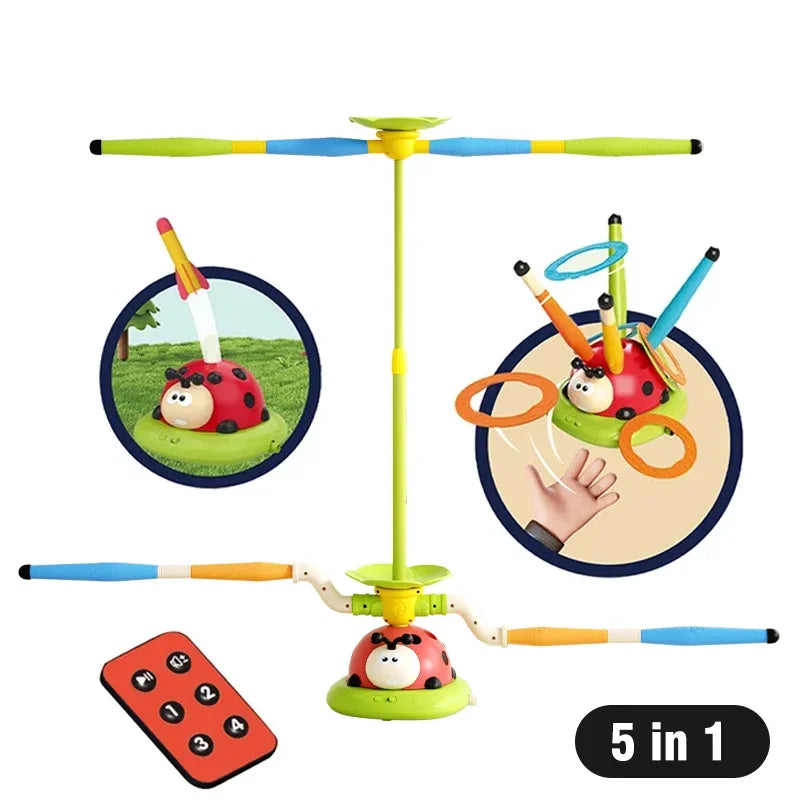 Rope skipping machine