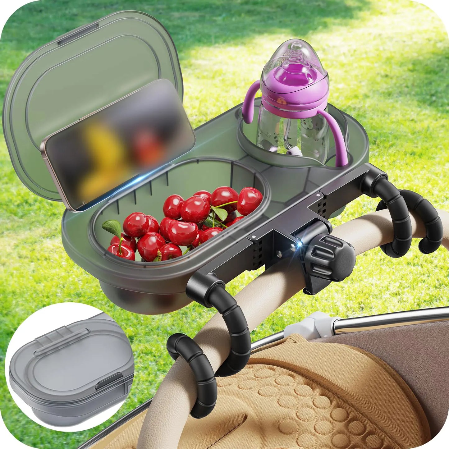 Stroller Snack Tray