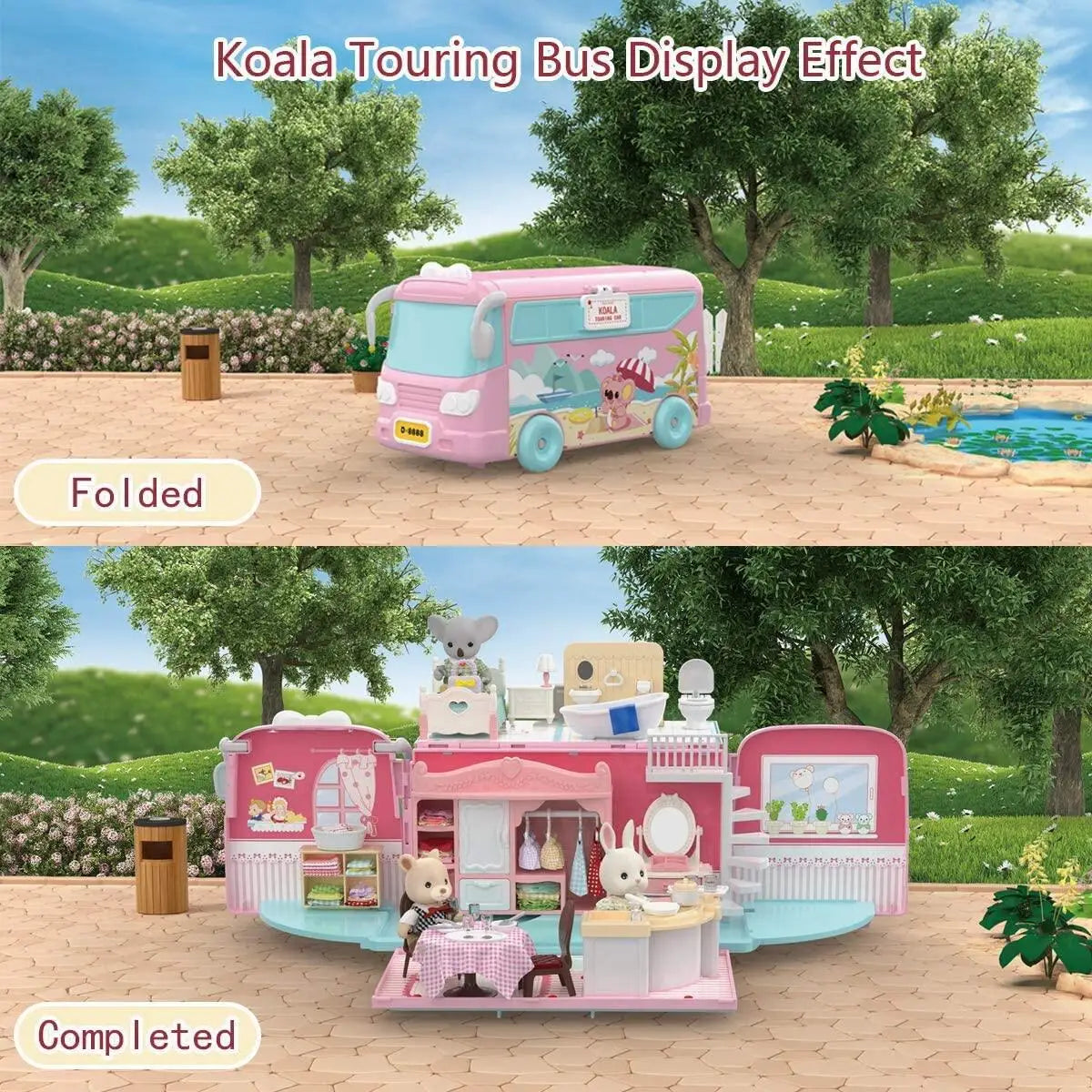 Dollhouse Koala Bus