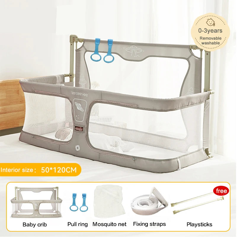 Cot with Guardrail