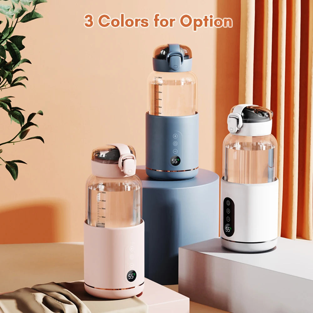 Portable heating cups