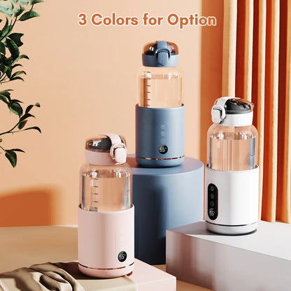 Portable heating cups