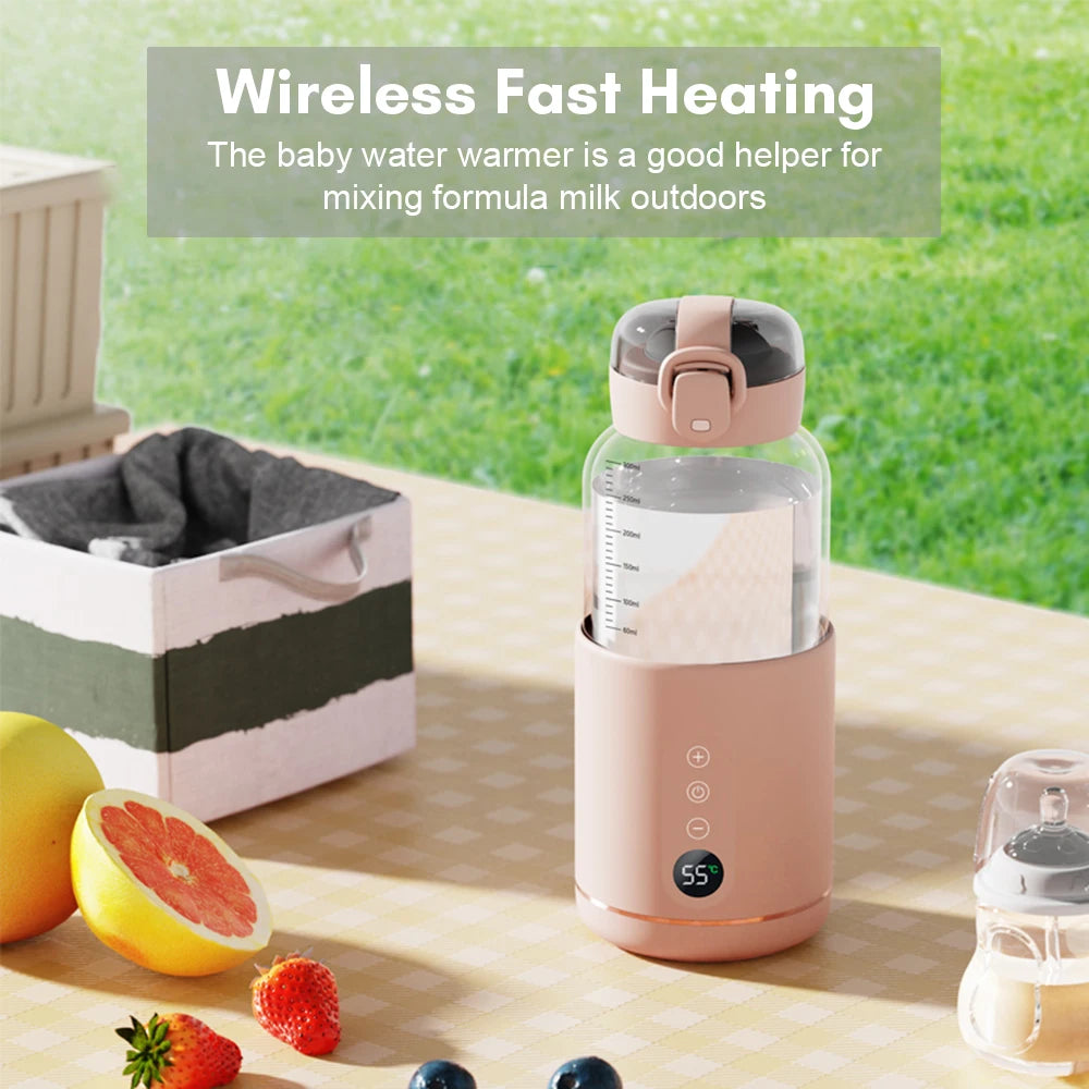 Portable heating cups